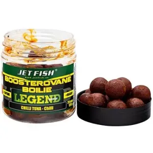 Jet Fish Boosterované boilie Legend Chilli Tuna / Chilli 24 mm 250 ml