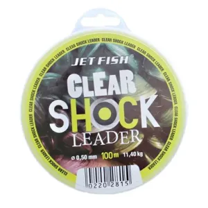 Jet fish clear shock leader 100 m-priemer 0,50 mm / nosnosť 11,4 kg