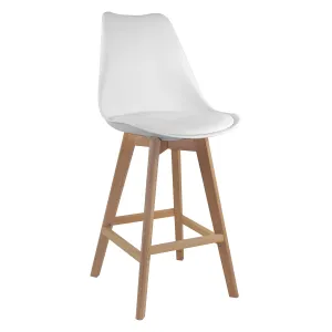 Barová stolička QUATRO biela #5639421