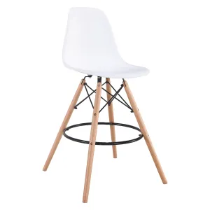 Barová stolička UNO biela #5639420
