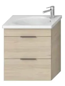 Kúpeľňová skrinka pod umývadlo Jika Tigo N 62x36,3x70,5 cm v dekore jaseň H40J2144015141