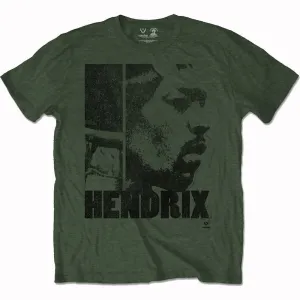 Jimi Hendrix Tričko Let Me Live Khaki Green L #2124296