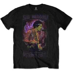 Jimi Hendrix tričko Purple Haze Frame Čierna L