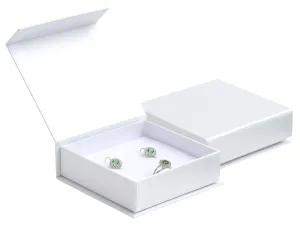 JK Box Biela darčeková krabička na súpravu šperkov VG-5/AW