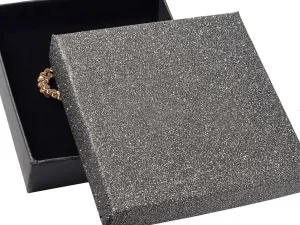 JKBOX Lesklá papierová krabička na strednej sadu šperkov IK002