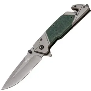 JKR PRO Zatvárací nôž, titán, G10, zelený
