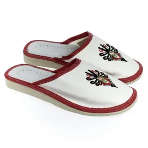 Dámske biele papuče ROXIE #1793102