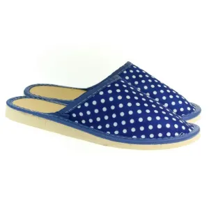 Dámske modré papuče DANYA #6369019