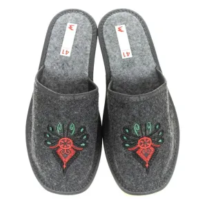 Pánske sivé papuče JONAS #9011736