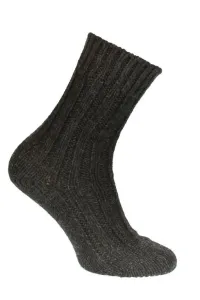 Dámske luxusné čierne vlnené ponožky ALPAKA #1791352