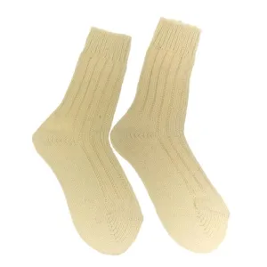 Luxusné béžové ponožky ALPAKA #1791168