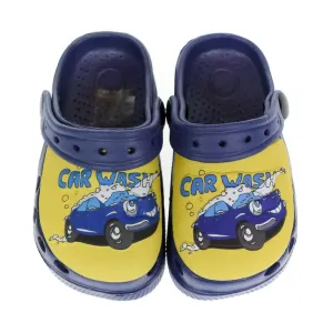 Detské modro-žlté crocsy AUTO #1787695