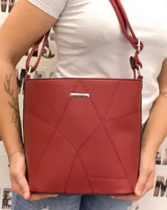 Dámska červená kabelka LOONY