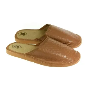 Pánske hnedé papuče DAMO #6098579