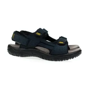 Pánske kožené modré letné sandále COMFORT ANDREW #7022834