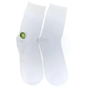 Pánske biele bambusové ponožky #1793289