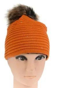 Oranžová čiapka ŽANI