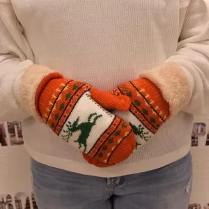 Oranžové rukavice DEER