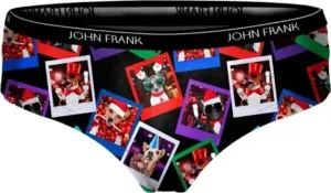 JOHN FRANK dámske nohavičky Barva: Černá, Velikost: M #1521442