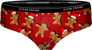 JOHN FRANK dámske nohavičky Barva: Červená, Velikost: XL