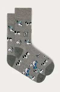 JOHN FRANK pánske ponožky Barva: Šedá, Velikost: UNI #164359