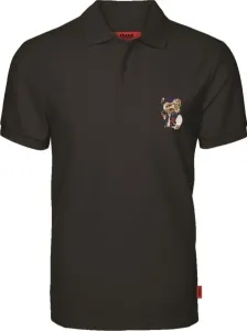 JOHN FRANK pánske tričko Barva: Černá, Velikost: M #1514707