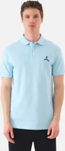 JOHN FRANK pánske tričko Barva: Sv. modrá, Velikost: L