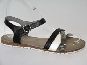 John Garfield sandále TC652134061 Čierna - 36