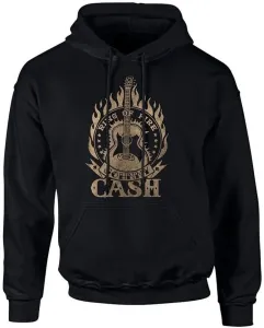 Johnny Cash Mikina Ring Of Fire Black L