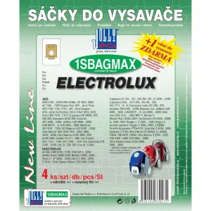 Vrecká do vysávača Electrolux SBAGMAX, antibakteriálne, 4ks #1994307