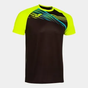 ELITE X SHORT SLEEVE T-SHIRT BLACK FLUOR YELLOW XL