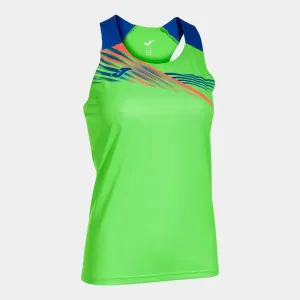 ELITE X TANK TOP FLUOR GREEN ROYAL S