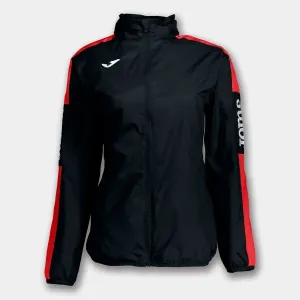 RAINJACKET CHAMPIONSHIP IV BLACK-RED WOMAN L