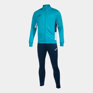 DANUBIO II TRACKSUIT FLUOR TURQUOISE NAVY WHITE 5XS