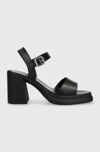 Kožené sandále Jonak PIERRE CUIR čierna farba, 3400008 #8659841
