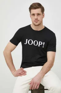 Bavlnené tričko Joop! čierna farba, s potlačou #9315510