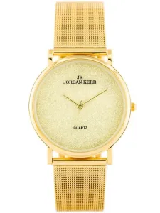 Dámske hodinky  JORDAN KERR - C3129 (zj928b) gold #7873989