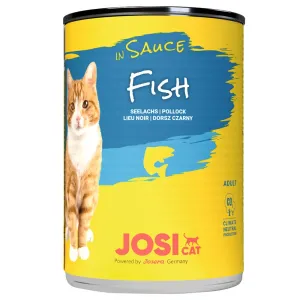 JosiCat v omáčke 24 x 415 g - ryba