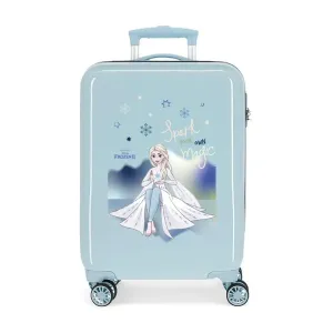JOUMMA BAGS - Luxusný detský ABS cestovný kufor DISNEY FROZEN Spark, 55x38x20cm, 34L, 2311422