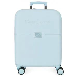 JOUMMA BAGS - ABS Cestovný kufor PEPE JEANS ACCENT EXP. Azul, 55x40x20cm, 37L, 7698634 (small)