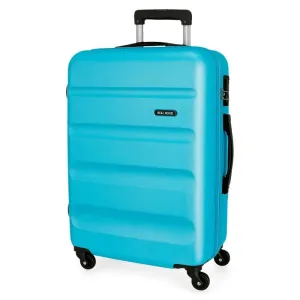 JOUMMA BAGS - ABS Cestovný kufor ROLL ROAD FLEX Azul Claro, 65x46x23cm, 56L, 584926A (medium)