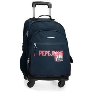 JOUMMA BAGS - Cestovný / školský batoh na kolieskach PEPE JEANS Dikran, 57x33x21cm, 6552821