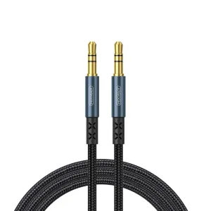 Joyroom stereo audio AUX cable 3,5 mm mini jack 1 m dark blue (SY-10A1)