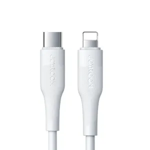 Joyroom Fast Charging kábel USB / Lightning PD 2.4A 20W 1.2m, biely (S-1224M3)