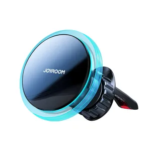 Joyroom Car Holder Qi Wireless Charger 15W (MagSafe for iPhone Compatible) for Ventilation Grille Silver (JR-ZS291)