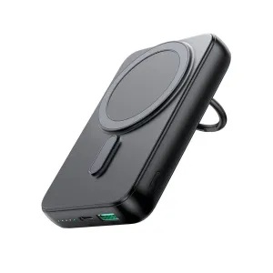 Joyroom JR-W050 20W MagSafe Bezdrôtová powerbanka 10000mAh s krúžkom a stojanom, čierna