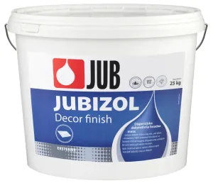 JUB JUBIZOL Decor finish - dekoratívna fasádna hmota 25 kg zr. 0,2mm - biely