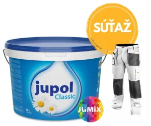 JUPOL CLASSIC - Interiérová farba v palete odtieňov (zákazkové miešanie) Success 120 (040F) 10 l = 16,1 kg