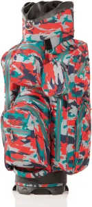 Jucad Aquastop Camouflage/Red Cart Bag