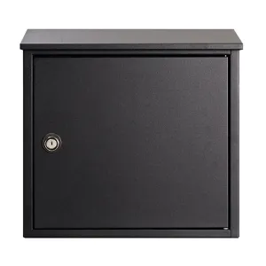Nástenná poštová schránka Allux 400S, čierna